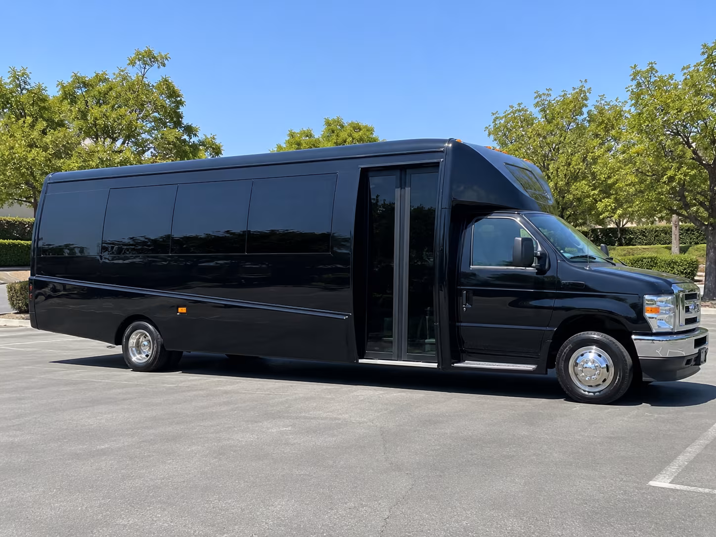 iowa city private event transportation onboard seating