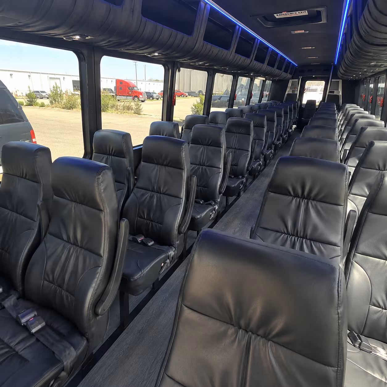 iowa city wine tour brewery transportation onboard seating