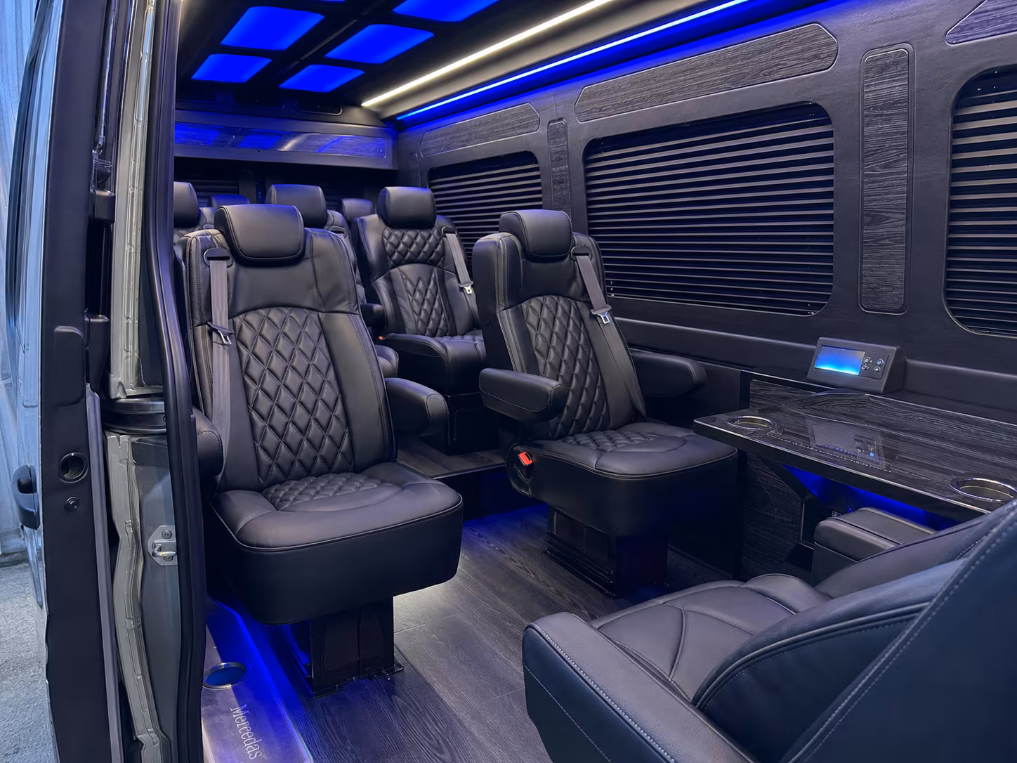 sprinter van transportation for groups and events across iowa city